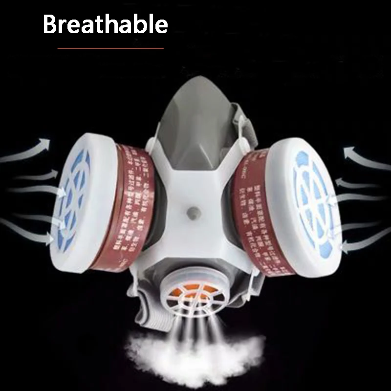 Защитная противогаз для лица 95 краска-распылитель защита от формальдегида