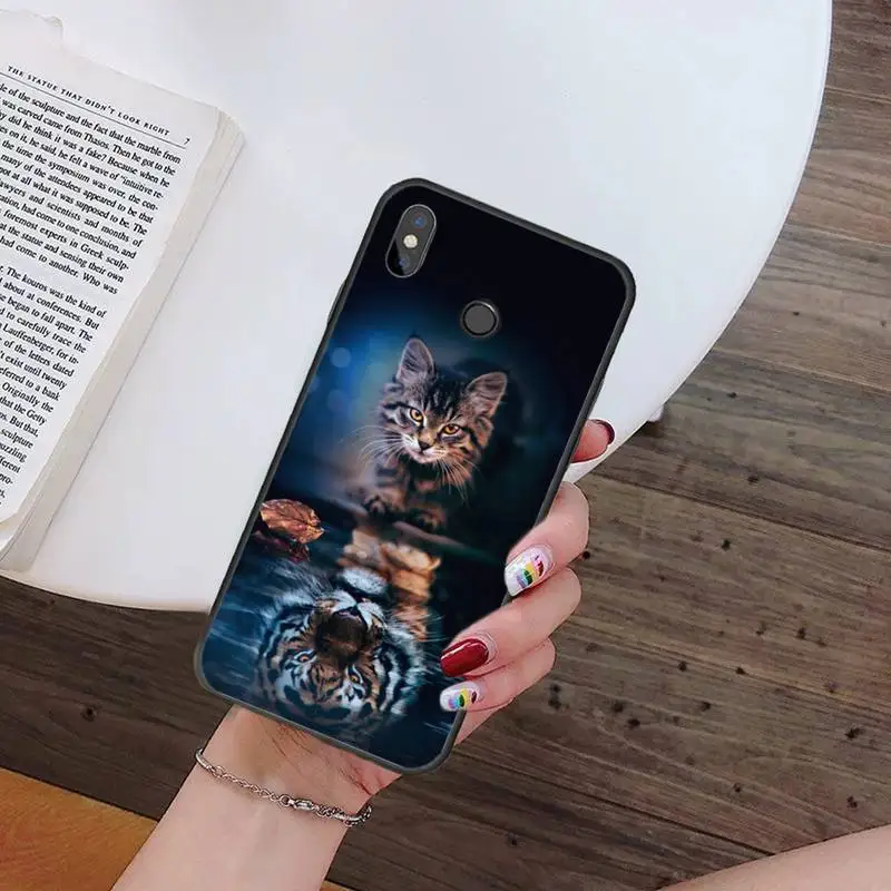 

Cat tiger dog lion Phone Case For Xiaomi mi Redmi note 7 8t 9 9t 9s 8 10 10t 11 pro lite K20 max 3