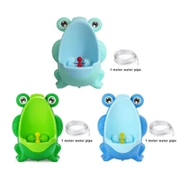 cute frog shape children kids potty training urinal for boys removable toilet pe