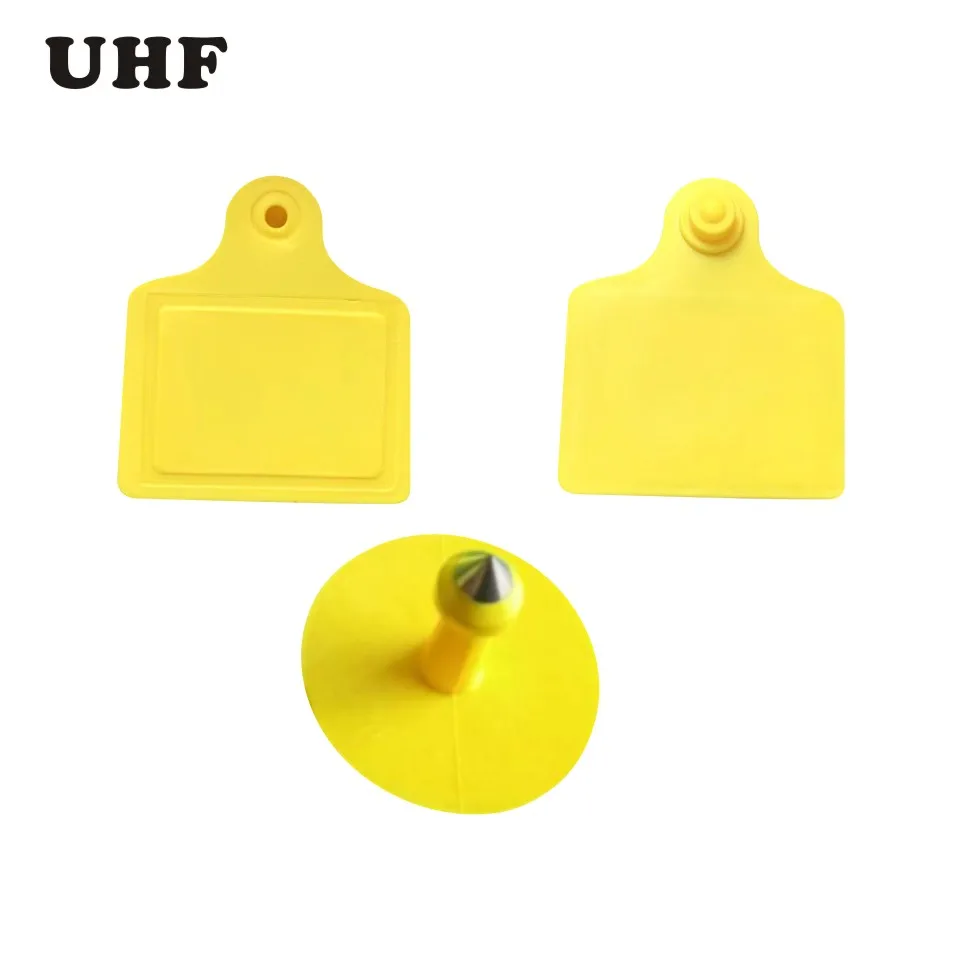 Ушная бирка для животных 860 ~ 960 МГц Gen2 UHF RFID фермы с большим радиусом действия