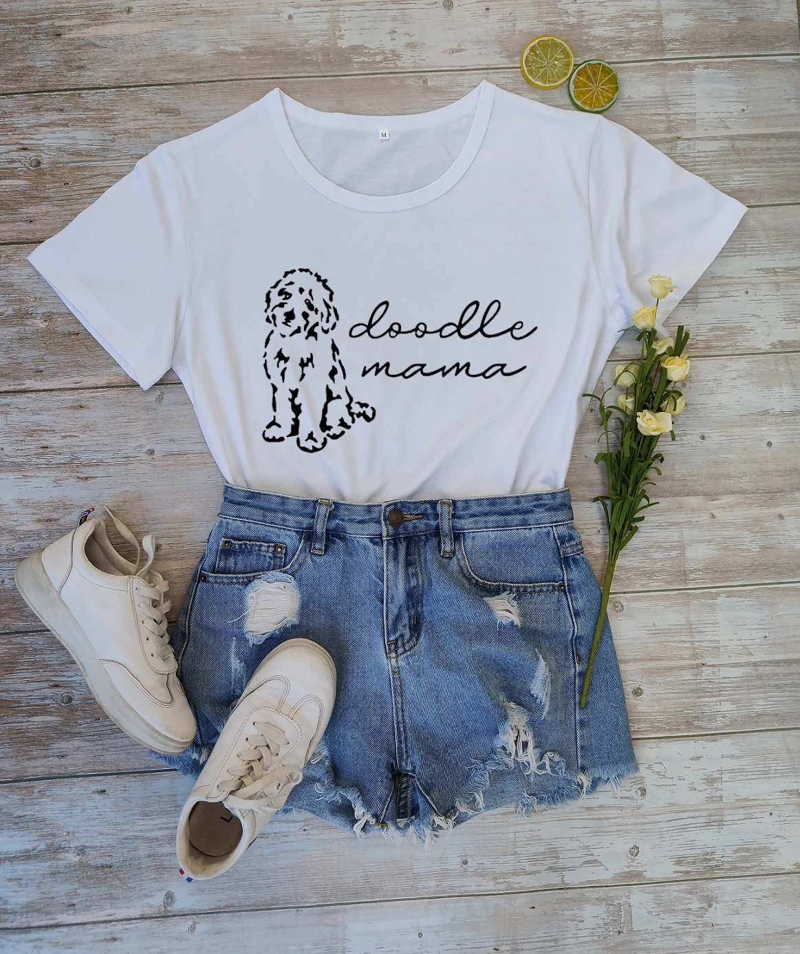 Новое поступление футболка с рисунком для мамы и собаки футболки рубашка женские