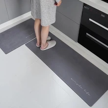 Alfombras impermeables para el hogar, tapete largo lavable para cocina, sala de estar, dormitorio, mesita de noche (3)