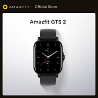 global amazfit gts 2 smartwatch 5atm water resistant amoled display alexa built in smart watch for android ios phone