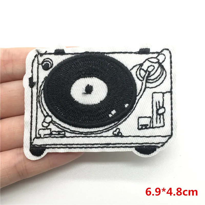 Нашивки для камеры на одежду железная нашивка вышивка значки полосатая