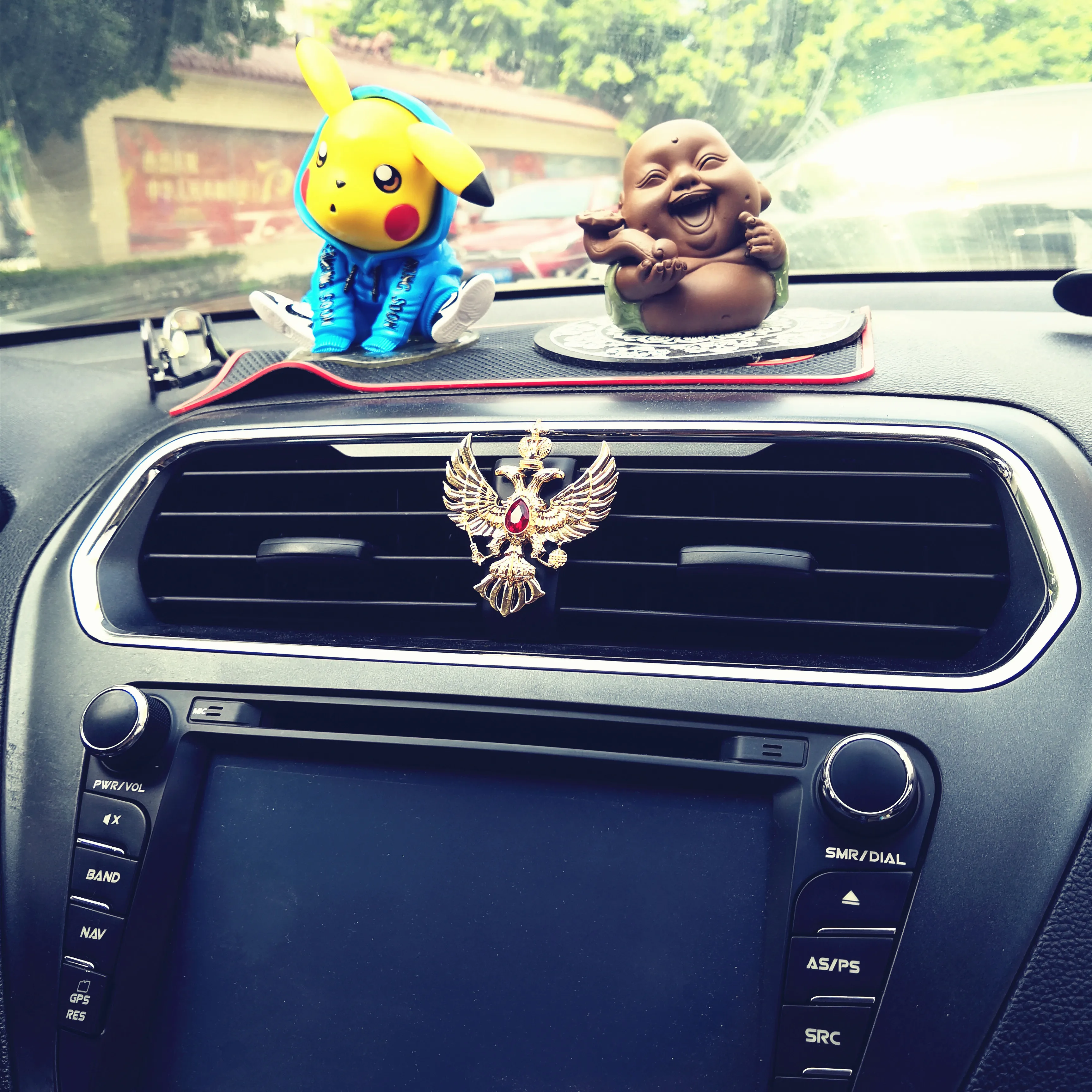 10 шт. металлические автомобильные наклейки с двумя головами|Булавки и значки| |