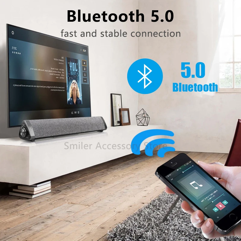 Беспроводная Bluetooth-колонка 10 Вт с пультом | Электроника