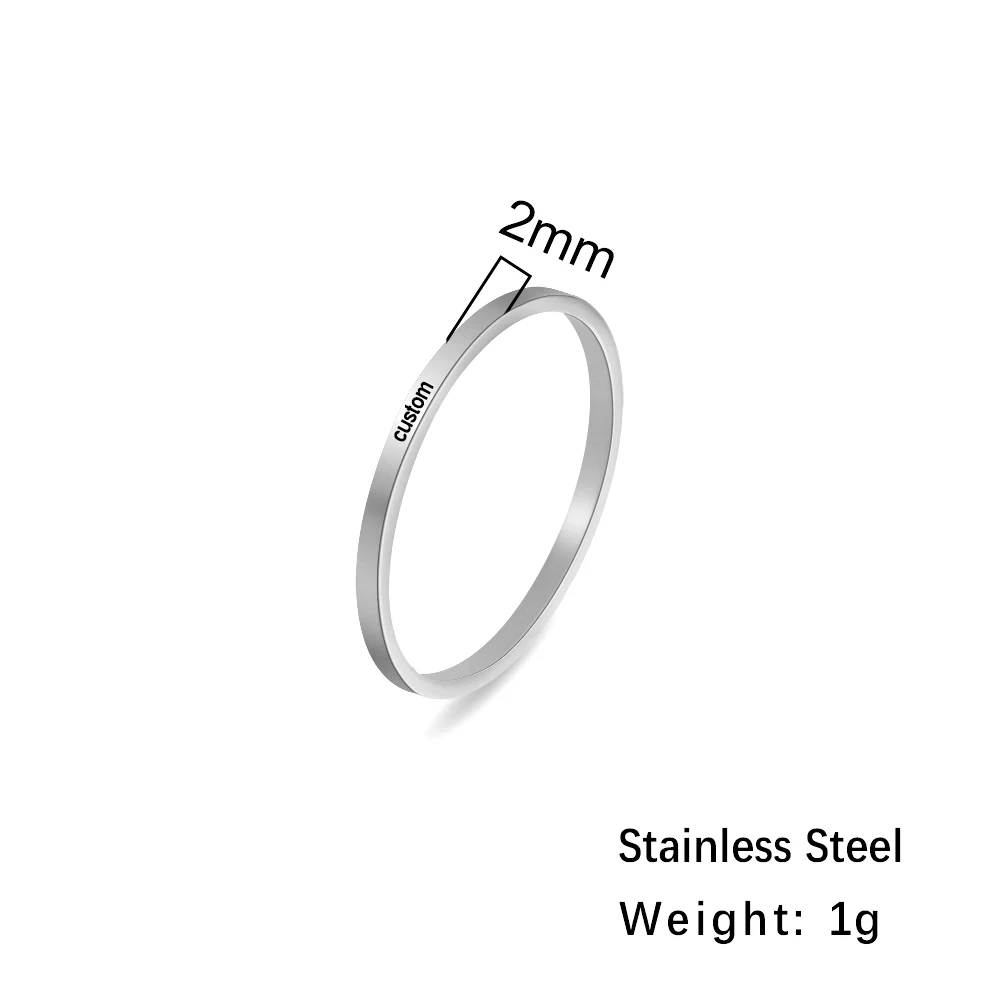 

Skyrim bague personnalisee en acier inoxydable, couleur or Rose, bijoux d'anniversaire, cadeau pour amoureux