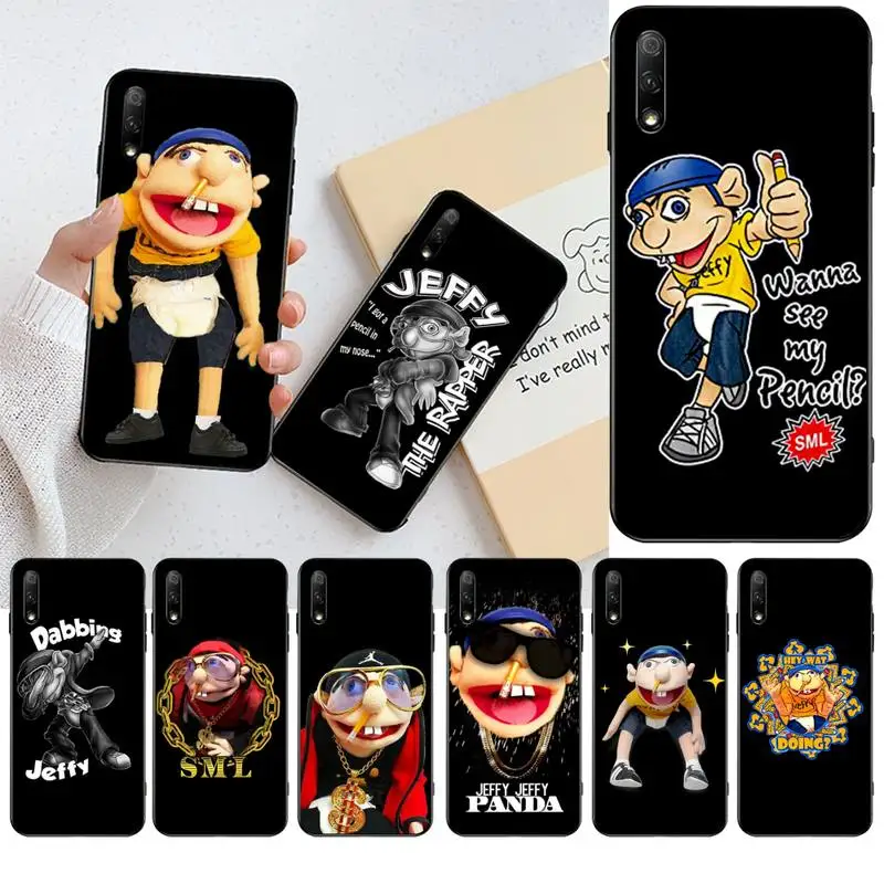 

HPCHCJHM JEFFY PUPPET PREMIUM Phone Case Cover for Huawei Honor 30 20 10 9 8 8x 8c v30 Lite view pro