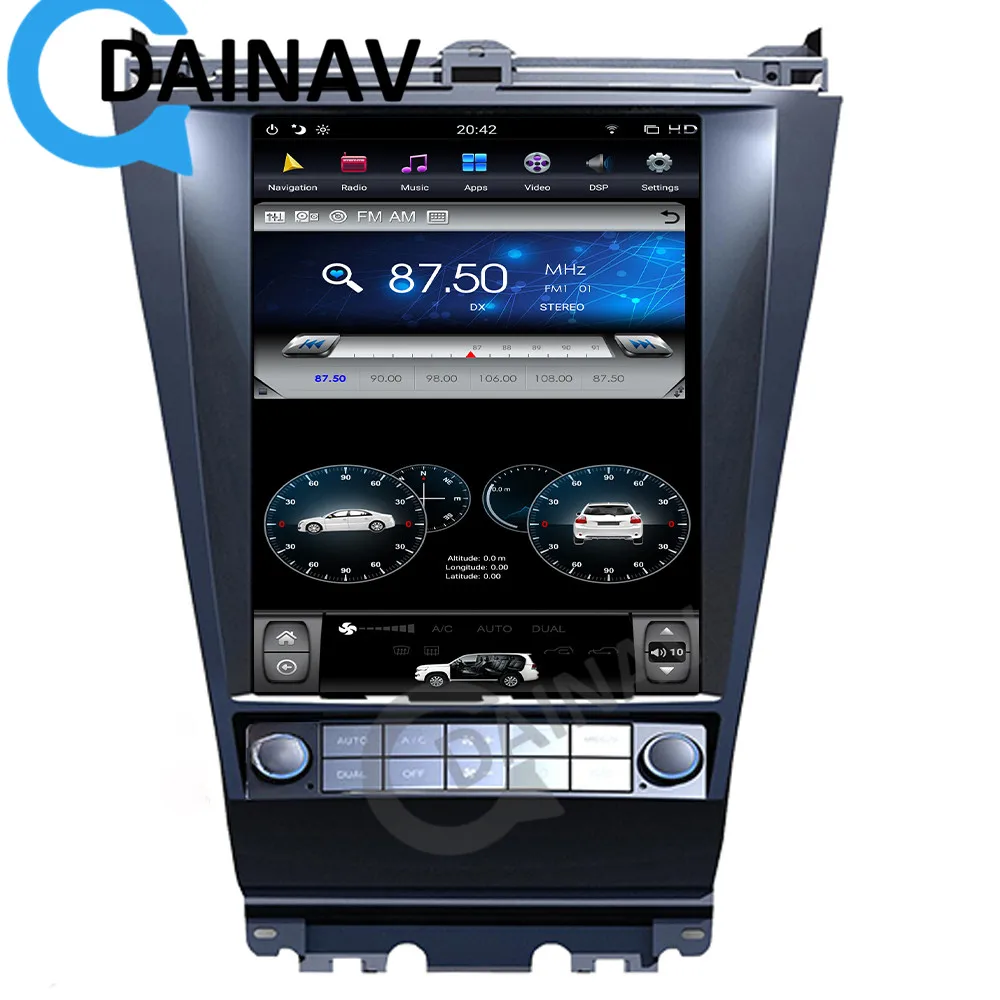 

Car Radio GPS Navigation For HONDA-ACCORD 7 2002 2003 2004 2005 2008 2007 Vertical screen Multimedia DVD Player Radio stereo