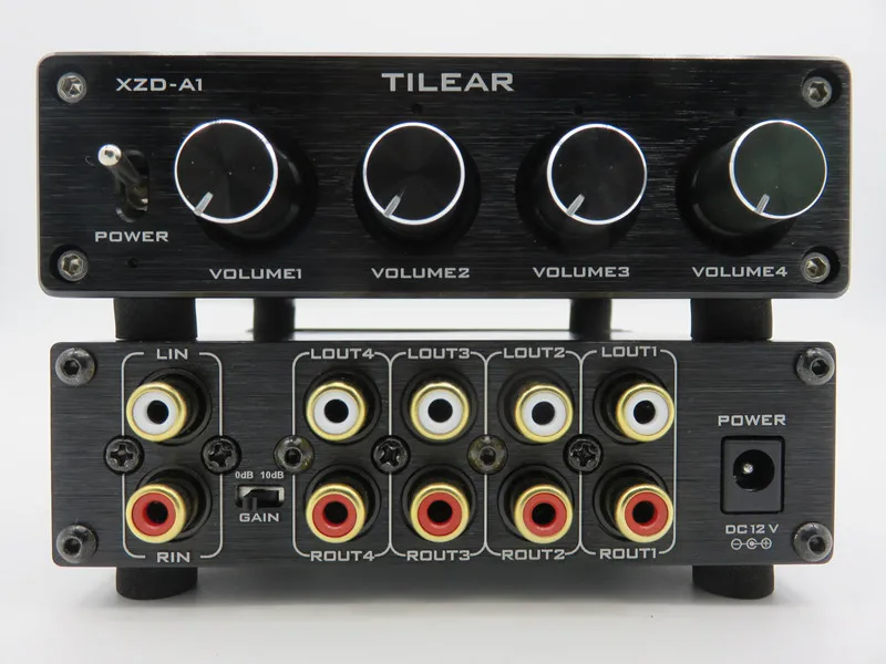 HIFI селектор сигнала распределителя звука с 1 входом и 4 выходами RCA HUB