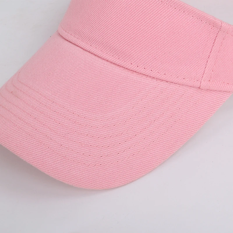 

Spring Summer Sports Sun Cap Men' Cap Women Adjustable Cotton Visor UV Protection Top Empty Tennis Golf Running Sunscreen Hat