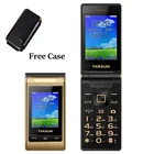 Чехол YEEMI Free, два сенсорных экрана, дисплей 2,8 дюйма, двойной ответ, черный список, быстрый набор, SOS-вызов, большой, брелок-фонарик, откидной, мобильный телефон