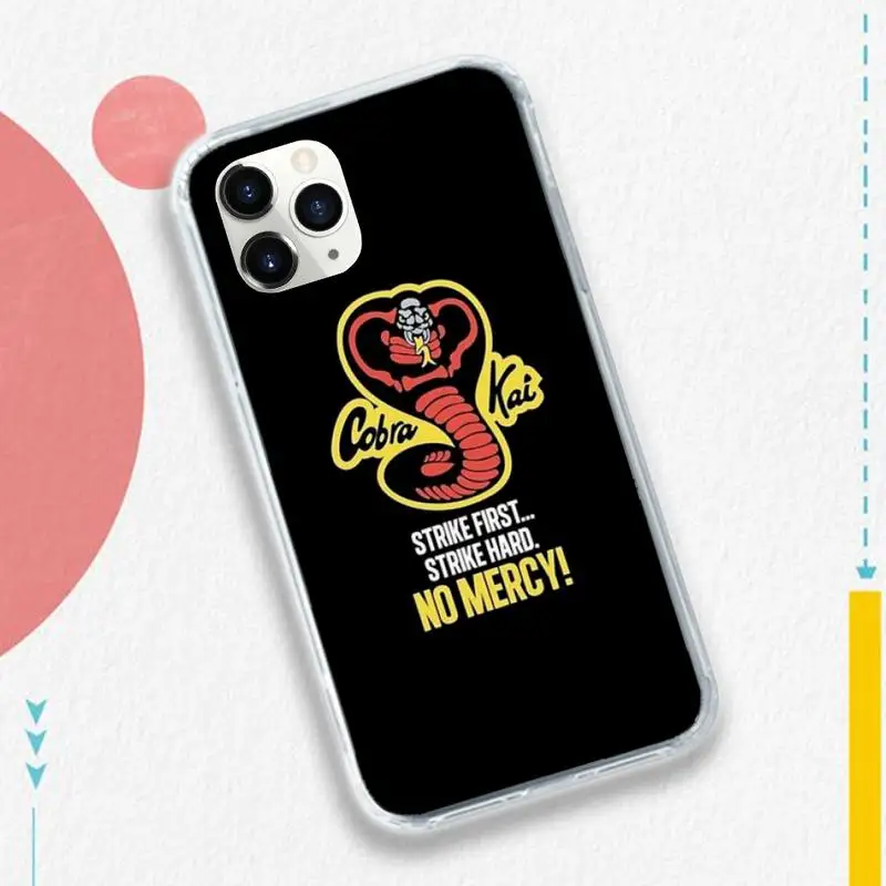 

Cobra Kai Season 2 Phone Case for iPhone 11 12 pro XS MAX 8 7 6 6S Plus X 5S SE 2020 XR