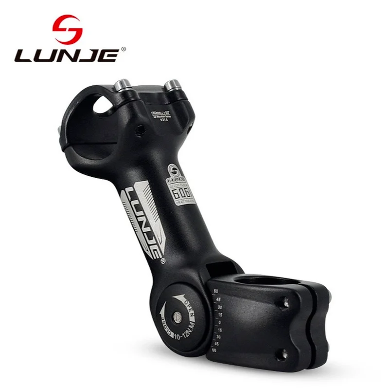 

Wheel Track LUNJE Mountain Bike Adjustable Handle Stand Adjustable Angle Handle Stand Pipe 25.4 31.8 Riser Riser Booster