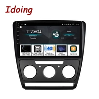 idoing android head unit plug and play for skoda octavia 2 a5 2008 2013 car radio video player navigation gps accessories sedan