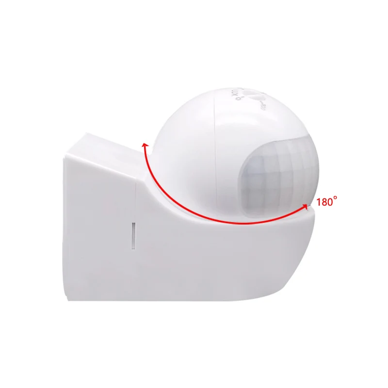 

Infrared PIR Sensor 180 Degree Rotating Outdoor Timer Light Switch Motion Sensor 110v~230v Motion Detector Automatic