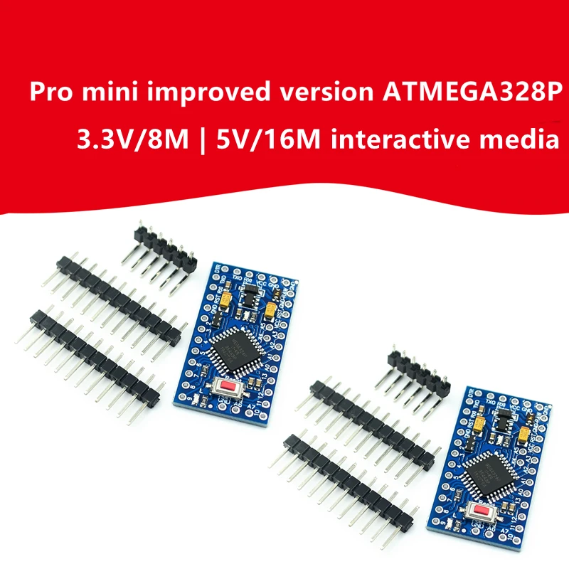 

Pro mini улучшенная версия ATMEGA328P 3,3 В/8 м | 5 В/16 м интерактивный медиа