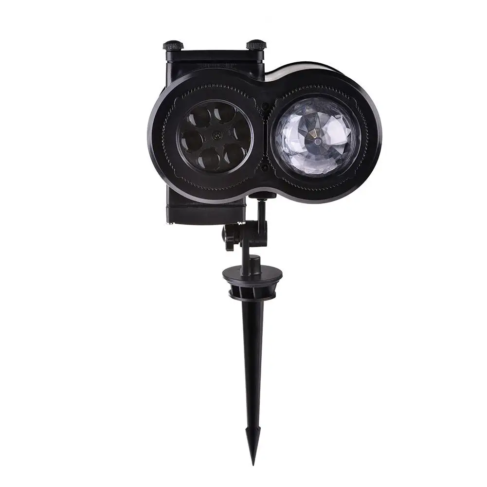 Двухтрубная волнистая лампа с узором Лампа для проектора морской светильник