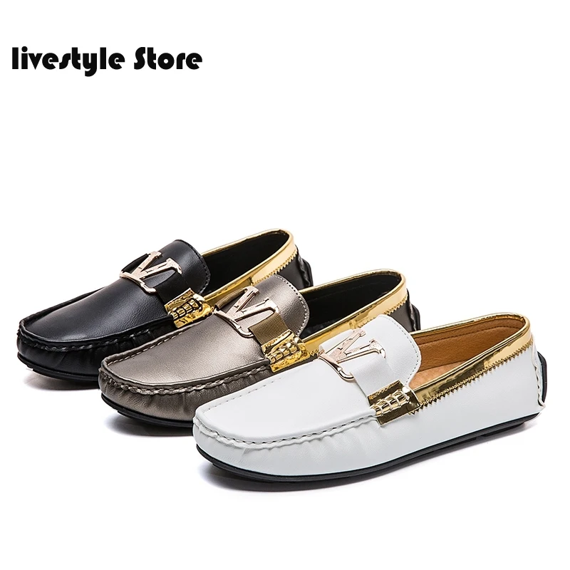 

Men Casual Natural Leather Loafers Summer Breathable Shoes Genuine Leather Driving Shoes Designer Loafers Mens Moccasins