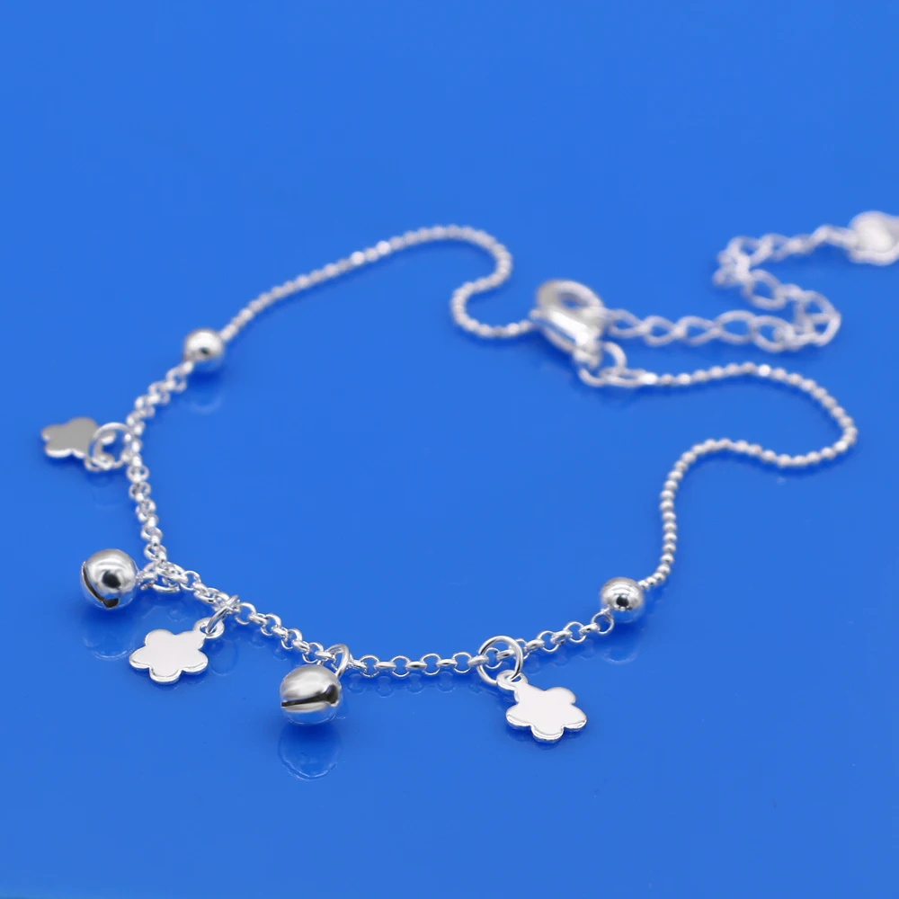 Изысканные пикантные браслет на ногу многослойный ножная цепочка щиколотку 925