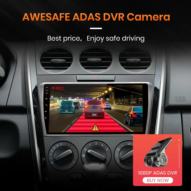 Автомагнитола AWESAFE PX9 для Mazda стерео система под управлением Android 10 с видеоплеером