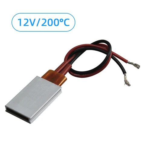 Heating Element 12V 24V 36V 48V 110V Ceramic PTC electric Heating Plate Constant Temperature 70℃-230℃ Electric Heating Plate