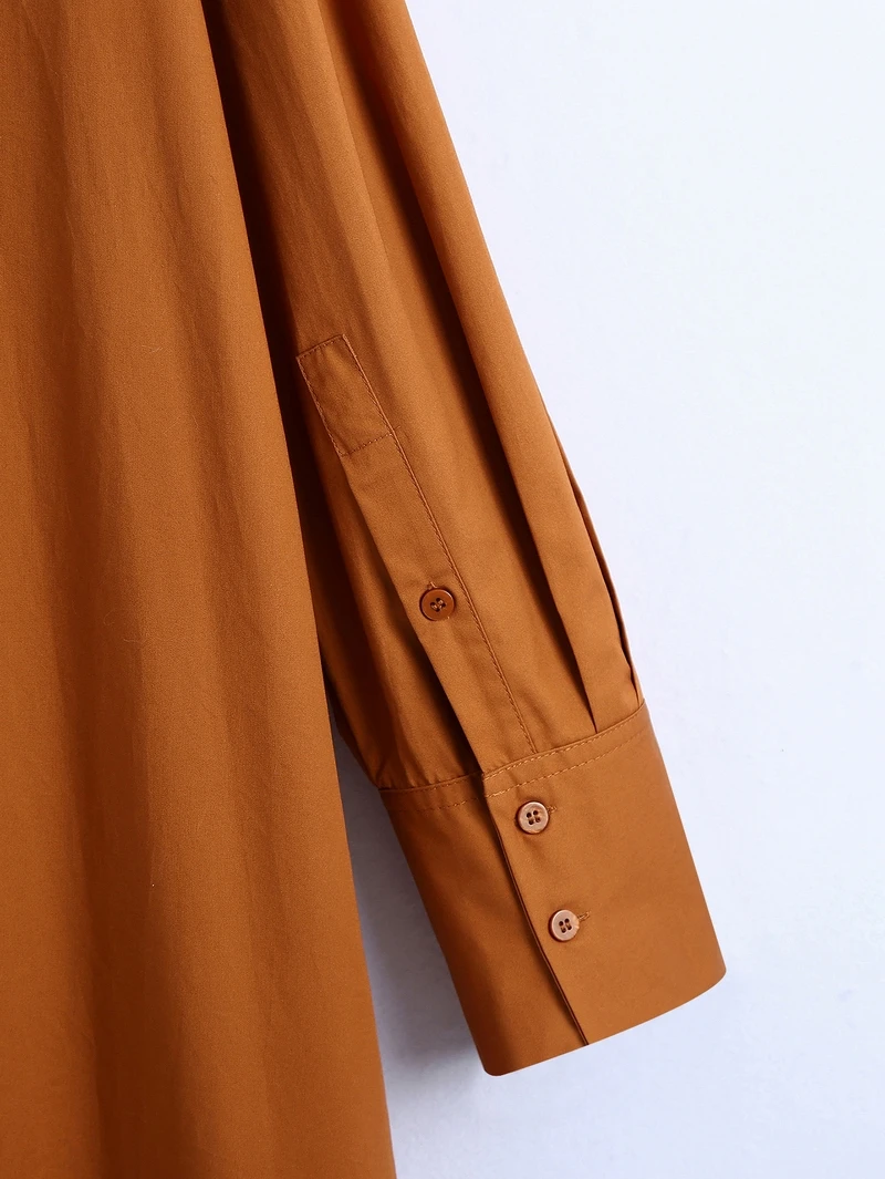 

Women Wide and Long Shirt Autumn 2020 New Fashion Long Sleeve Modern Lady D