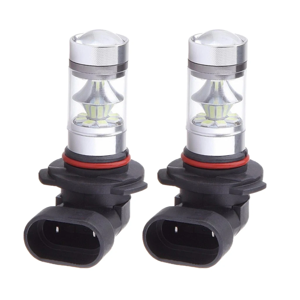 

2pcs Ice Blue H10 9145 Universal Car Headlight Fog Lamp LED Bulb Replacement