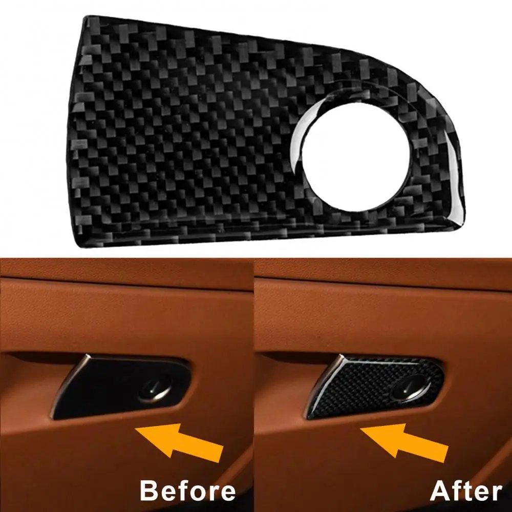 

Left Drive Copilot Storage Handle Box Button Trim for Romeo-Giulia 17-19 Interior Accessories Car