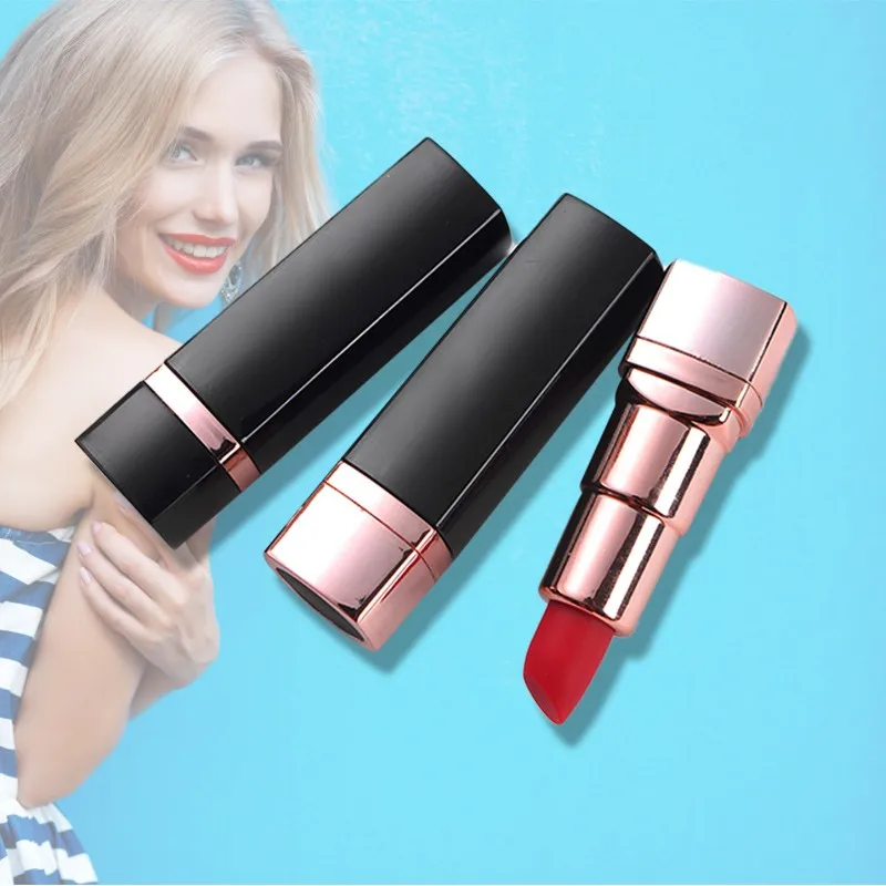 Карманная губная помада фаллоимитатор вибрирующее устройство силиконовый