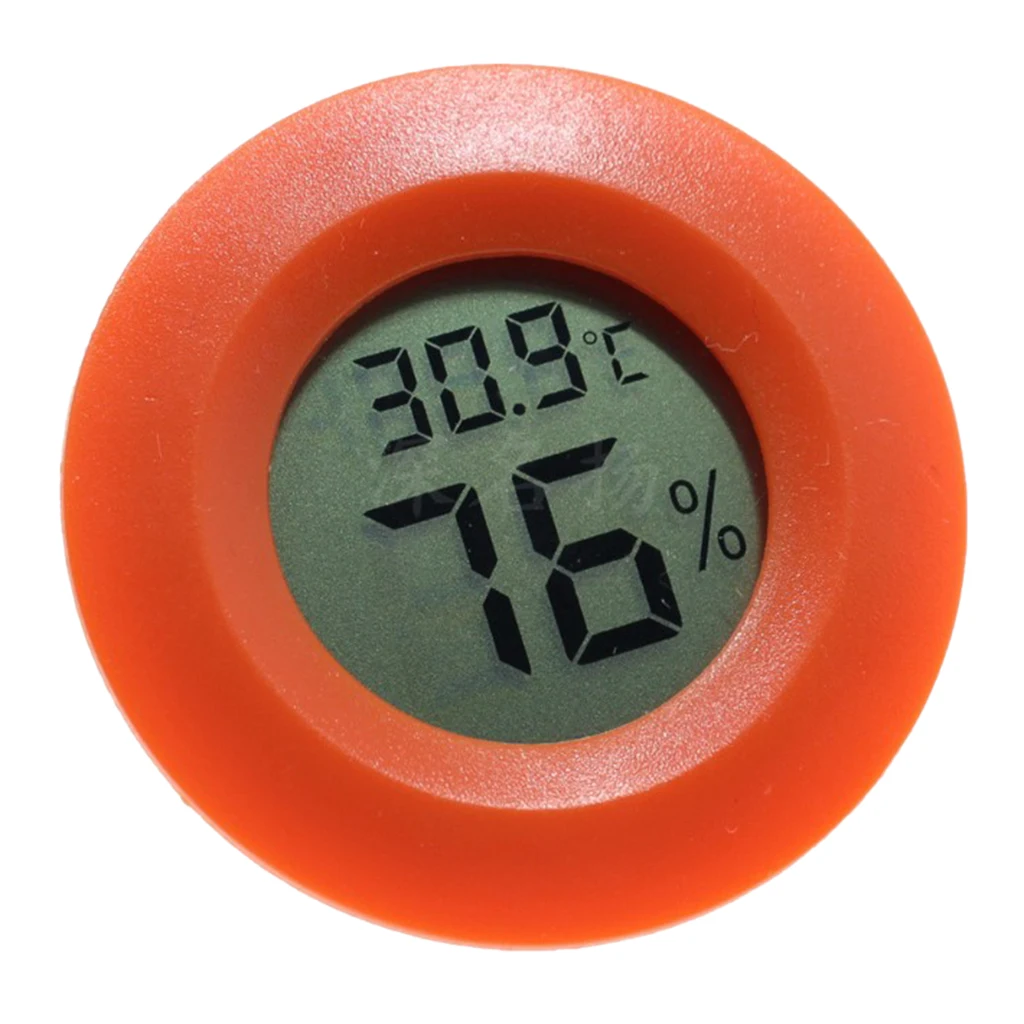 

Round Thermometer Humidity Hygrometer Accurate Measure For Reptile Tank