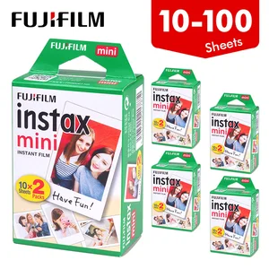 Фотобумага для Fujifilm Instax Mini 11, белая фотобумага с краями 20, 40, 60, 80, 100 листов для камеры Fuji instant 8911257090liplaylink