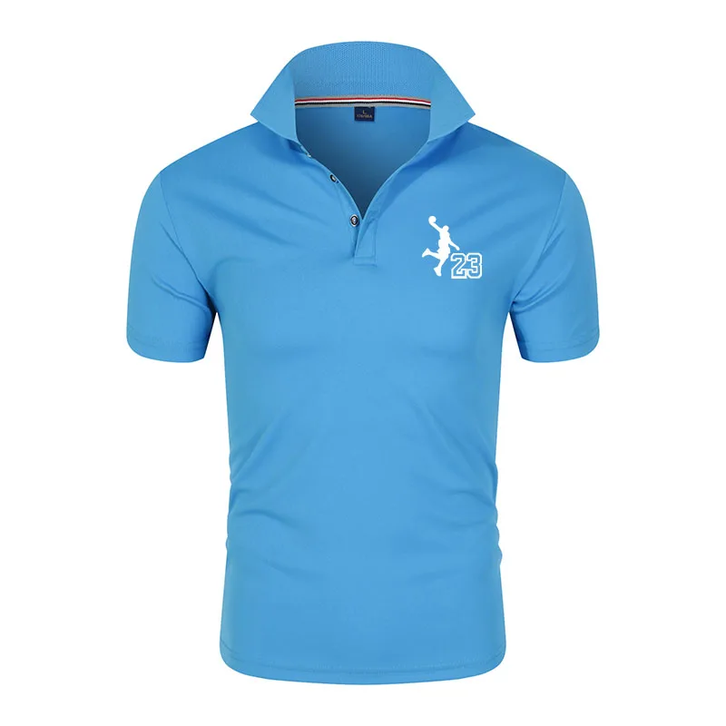 

New polo shirt men's solid polo shirt men's casual 95% cotton homme shirt 4XL plus size business men's shirt