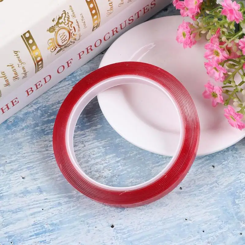 Двухсторонняя клейкая лента Водонепроницаемая прозрачная наклейка