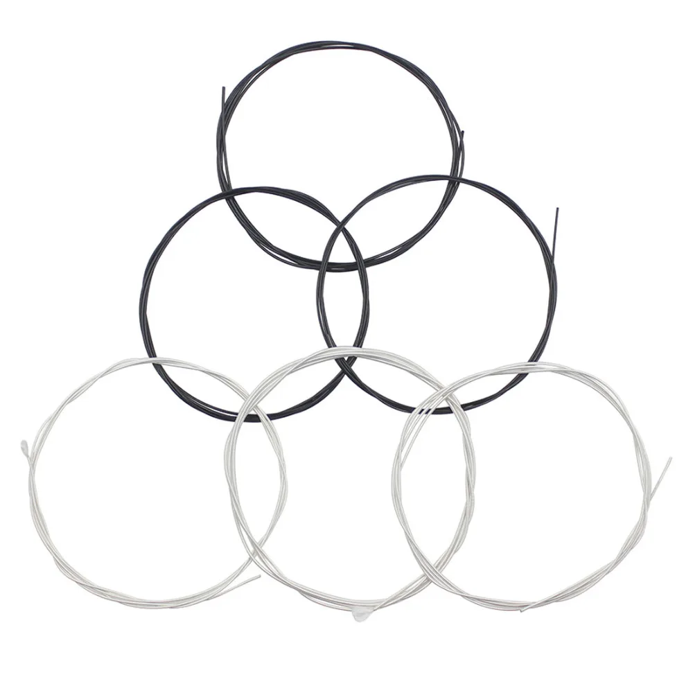 Набор струн для классической гитары IRIN C101 черные посеребренные нейлоновые