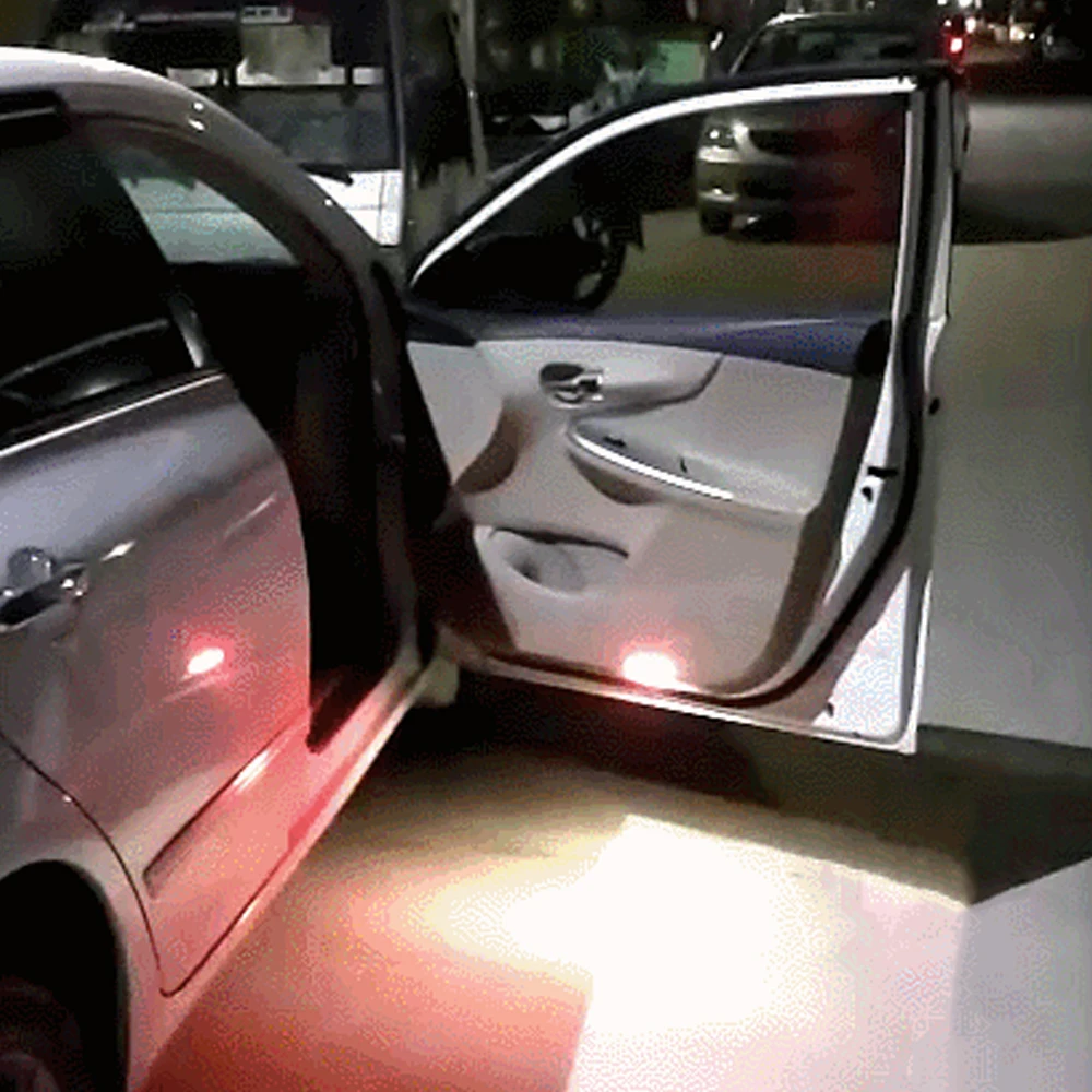 2 шт. для Toyota Land Cruiser 200 серии 150 Prado MK4 J150 2007 Lexus ES240 IS250 светодиодная дверсветильник