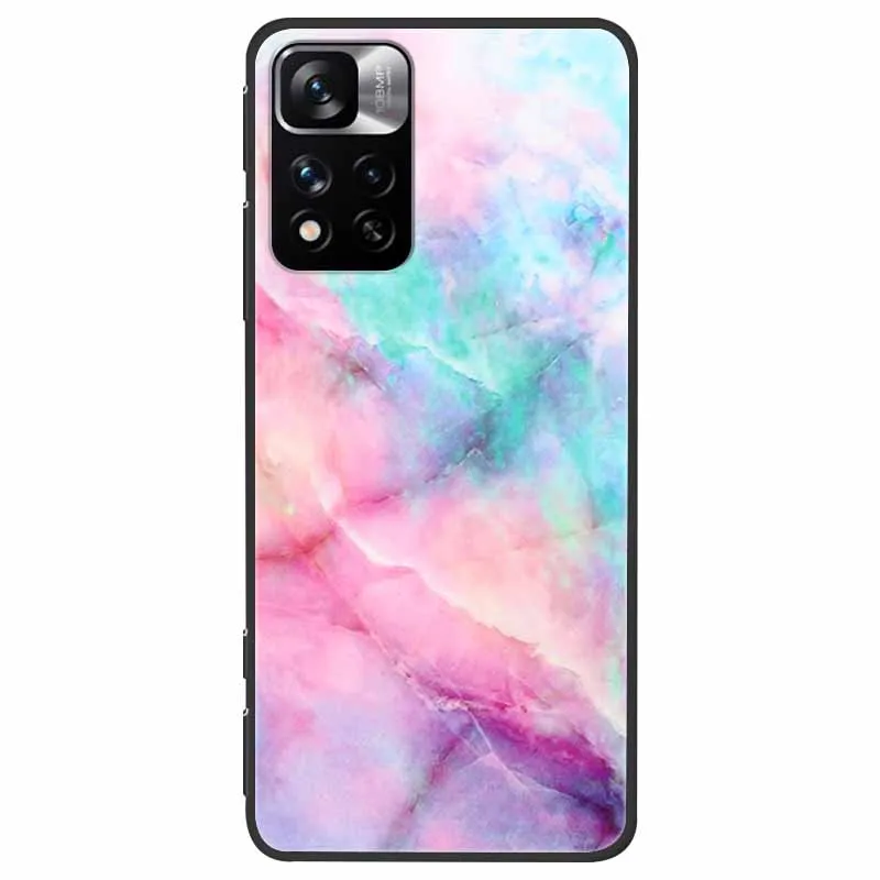 Для POCO M4 Pro 5G чехол мраморный Мягкий силиконовый для Xiaomi Fundas Case POCOM4 Global Phone Cover Coque -