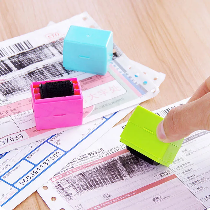 Штамп для защиты личной информации валик запечатывания 1 шт. | Дом и сад