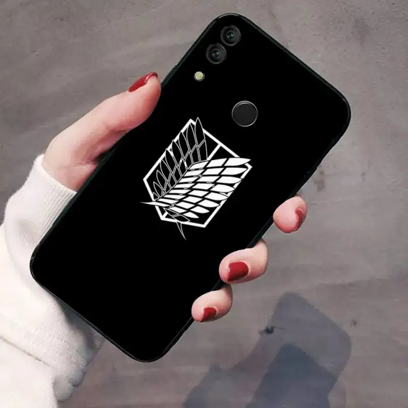 Чехол для телефона Huawei Honor 7C 7A 8X 8A 9 10 10i Lite 20 NOVA 3i 3e с аниме японской атакой на