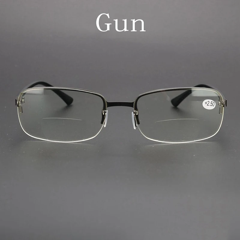 Очки для чтения N5 мужчин и женщин аксессуар с полуободковой оправой блокировка