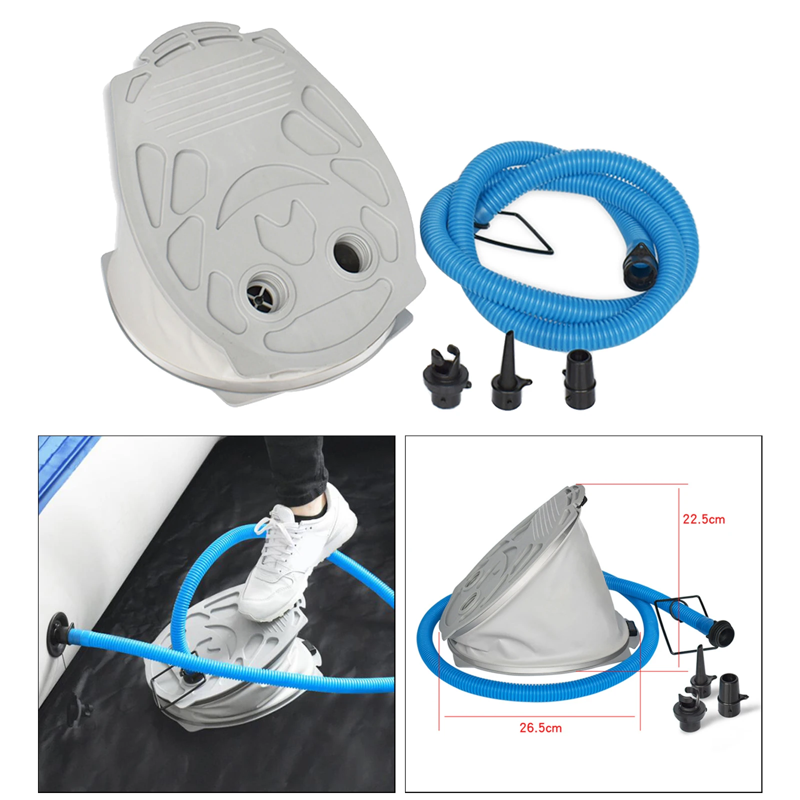 Насос воздушный для надувной лодки Каяка бассейна | Спорт и развлечения