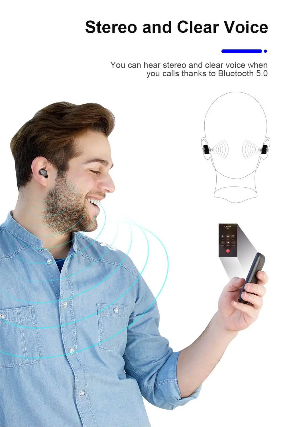 Новинка Dacom K6H Pro Bluetooth 5 0 наушники беспроводные Близнецы TWS настоящие Мини