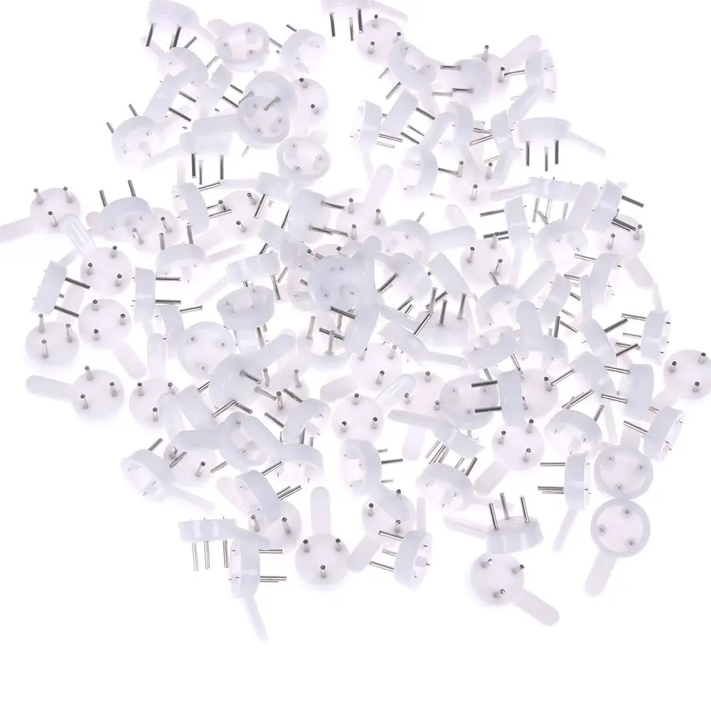 100 шт./упак. фото рамка для стене висит изображение застежками со сплошными