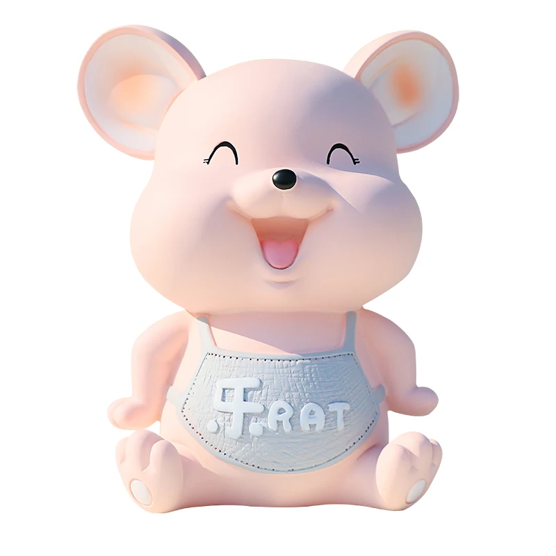 Сейф мышь копилка счетчик подарок на день рождения милый детский мультфильм