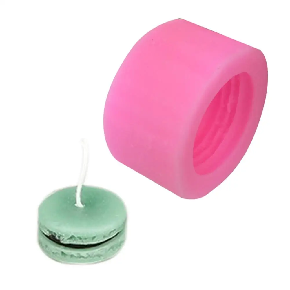 3D Stereo Macaron Style Silicone Mold Reusable DIY Handmade Soap Candle Fondant Cake Chocolate Mould | Дом и сад