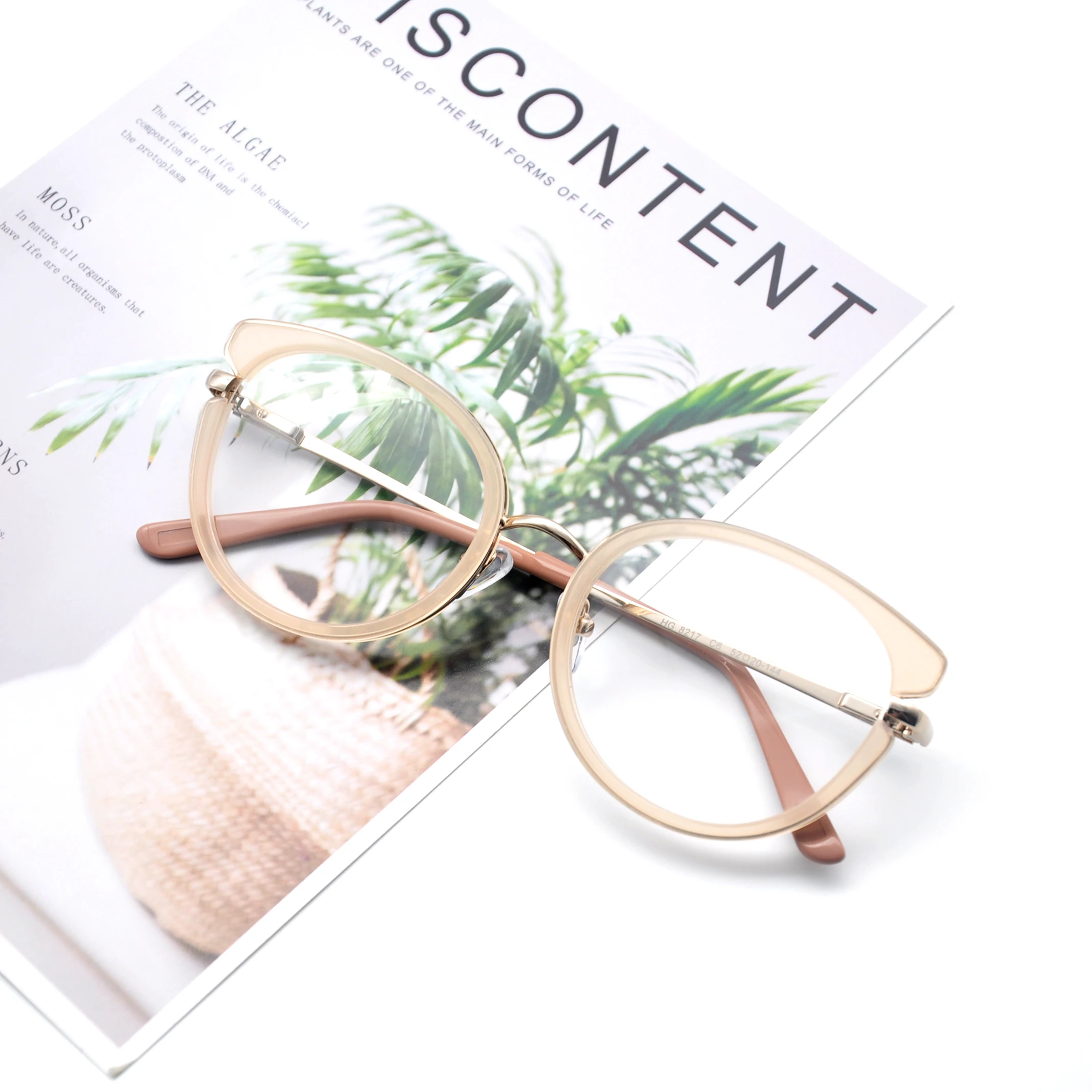 KANDREA 2020 модные очки кошачий глаз женские ацетатные оптические по рецепту|Женские