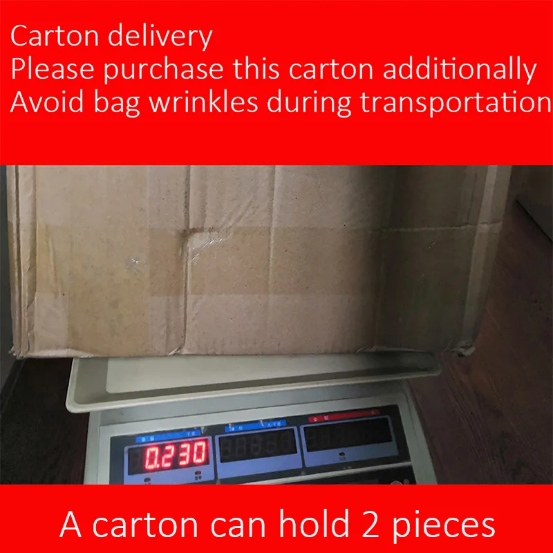 

Carton transportation to prevent items from wrinkling/damage during transportation