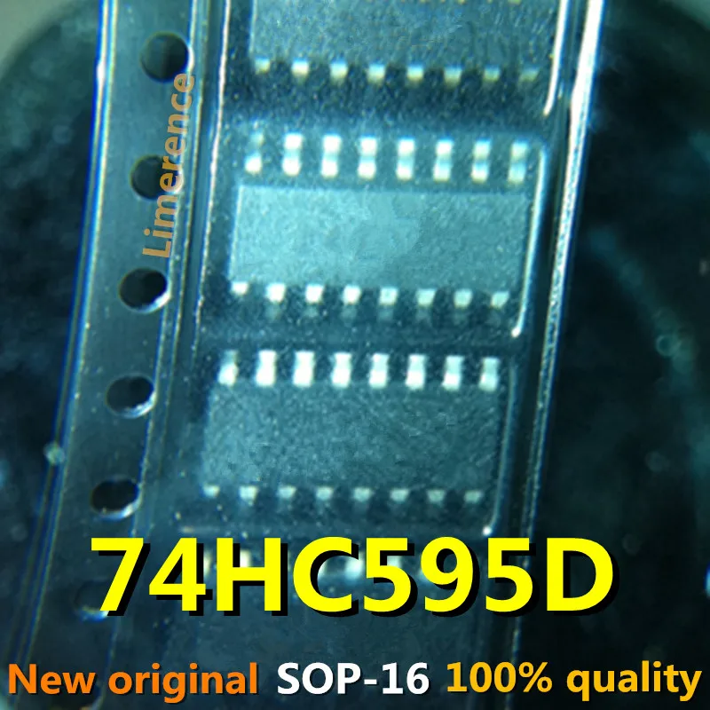 Новый и оригинальный чипсет IC 74HC595 SOP16 74HC595D SOP SN74HC595D SOP-16 SMD, 10-20 шт.