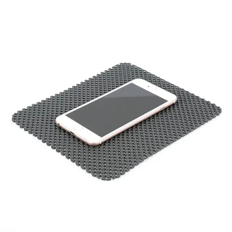 Силиконовые автомобильные Нескользящие коврик с рельефом приборной панели