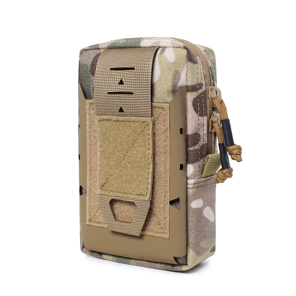 

1000D Men Military Compact Waist Tool Bag Mobile Phone Pouch Outdoor Hunting Attachment Molle Bags For Camping Fishing Pack